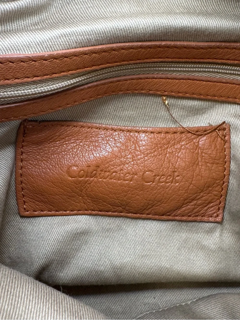 BEAUTIFUL Vintage Coldwater Creek Buttery Soft Leather Hobo Shoulder Bag
